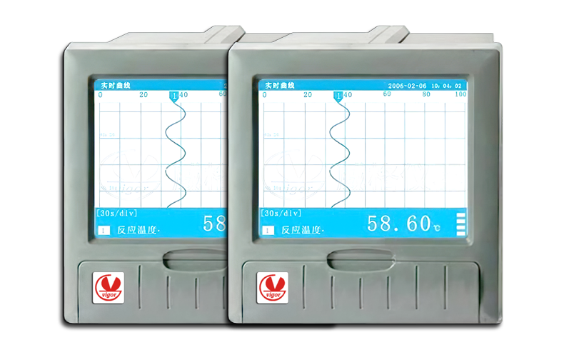 威格無(wú)紙記錄儀（VG5300）無(wú)紙萬(wàn)能輸入，廠家直銷(xiāo)，品質(zhì)保障插圖